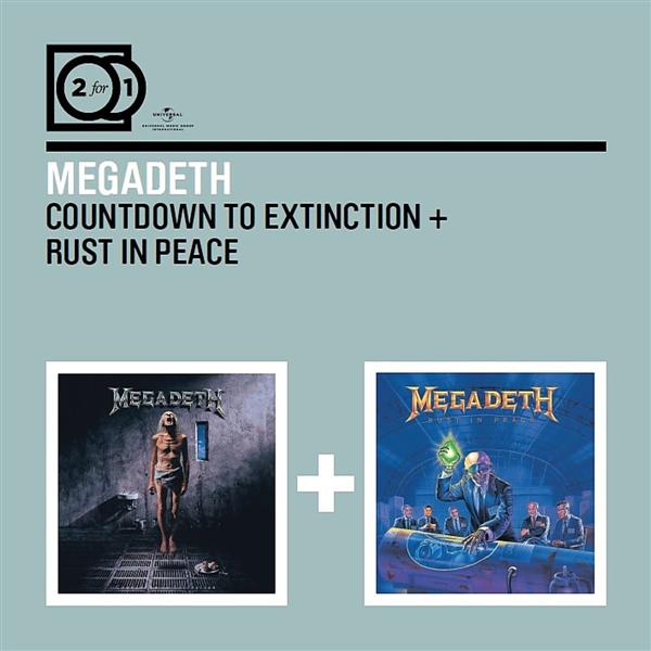 Countdown to extinction / rust in peace - Front Cover