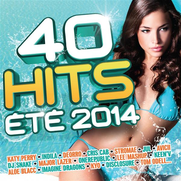 40 hits été 2014 - Front Cover