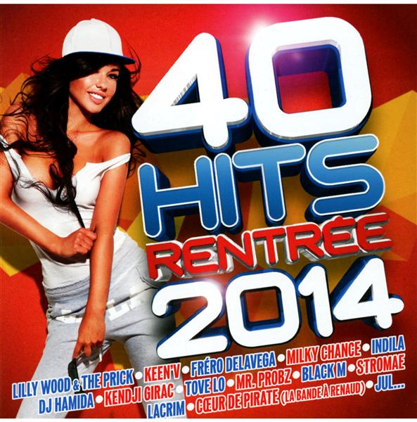 40 hits - rentree 2014 - Front Cover