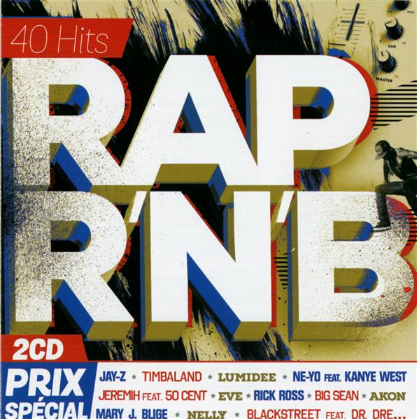 40 hits rap r n b - Front Cover