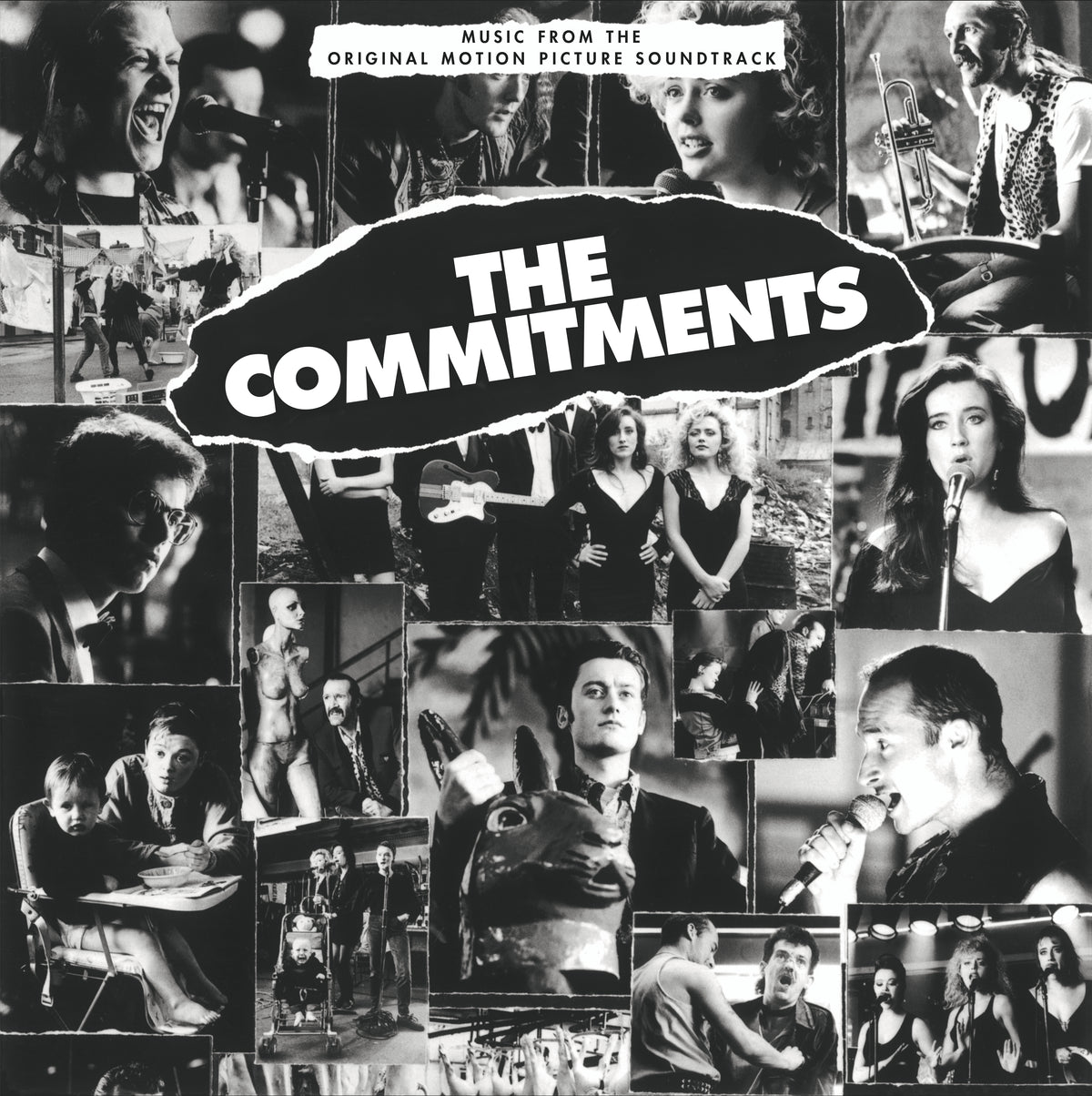 COMMITMENTS/VINYLE NOIR AUDIOPHILE 180GR/POCHETTE PVC - Front Cover
