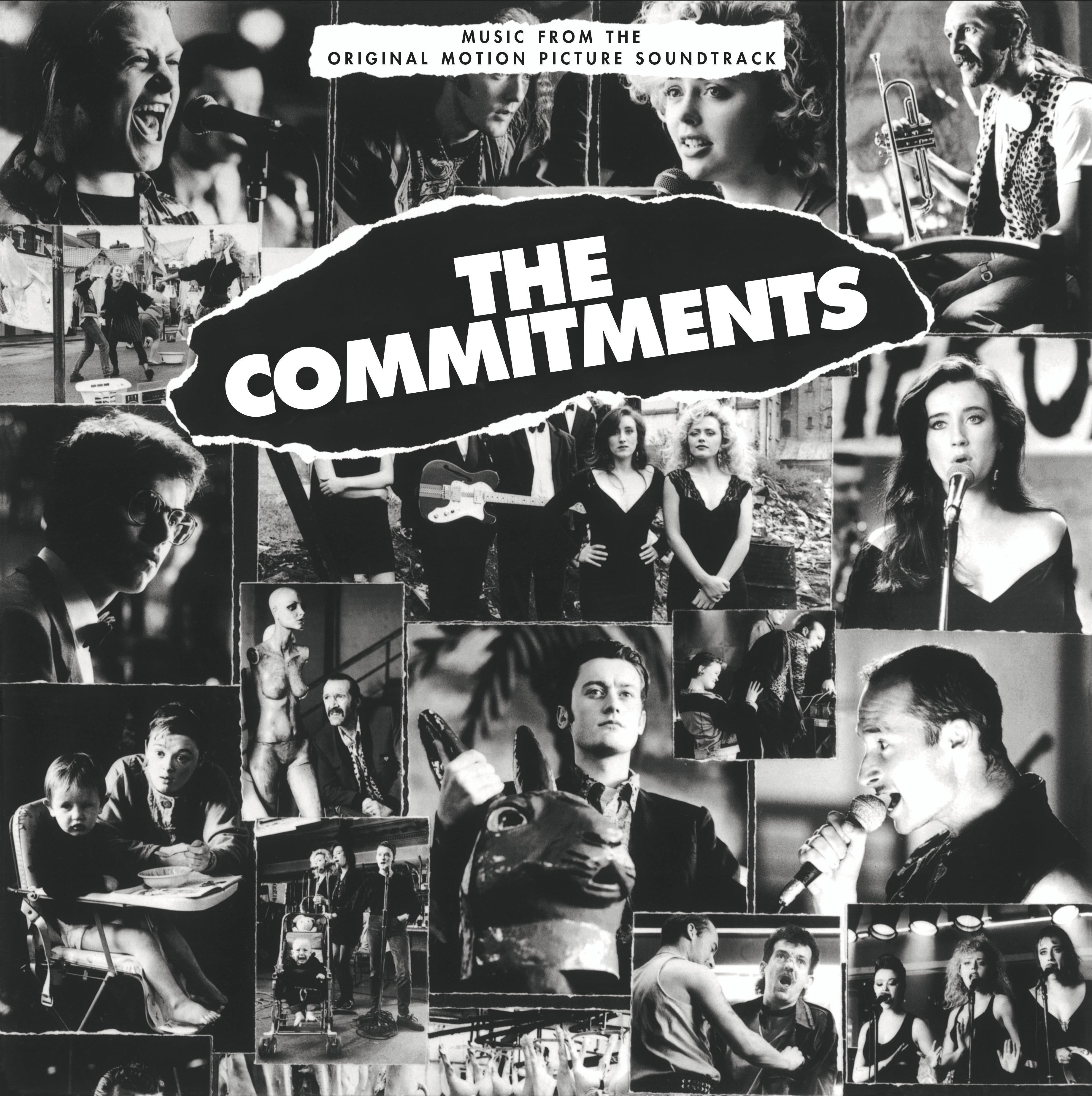 COMMITMENTS/VINYLE NOIR AUDIOPHILE 180GR/POCHETTE PVC - Front Cover