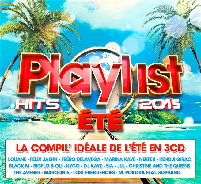 Playlist hits été 2015 - Front Cover