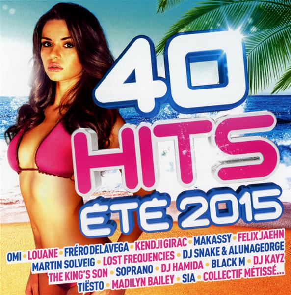 40 hits été 2015 - Front Cover