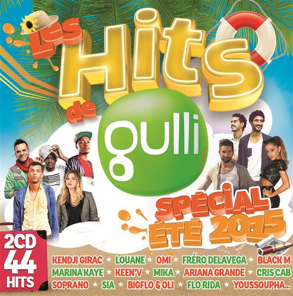 Les hits de gulli été 2015 - Front Cover