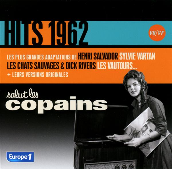 Salut les copains, hits 1962 - Front Cover