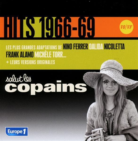 Salut les Copains, hits 1966-1969 - Front Cover