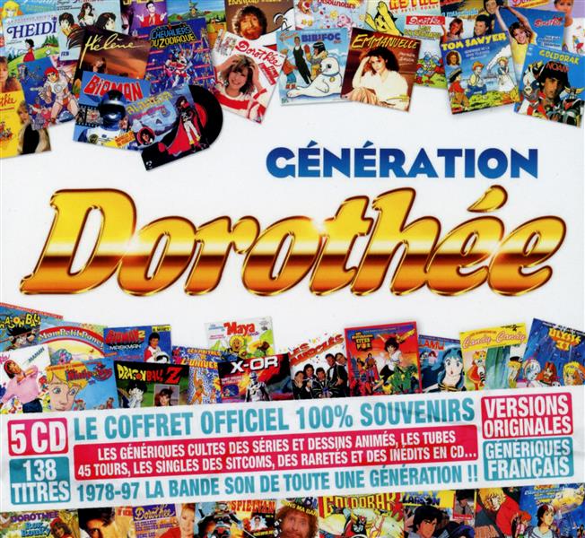 Génération Dorothée - Front Cover
