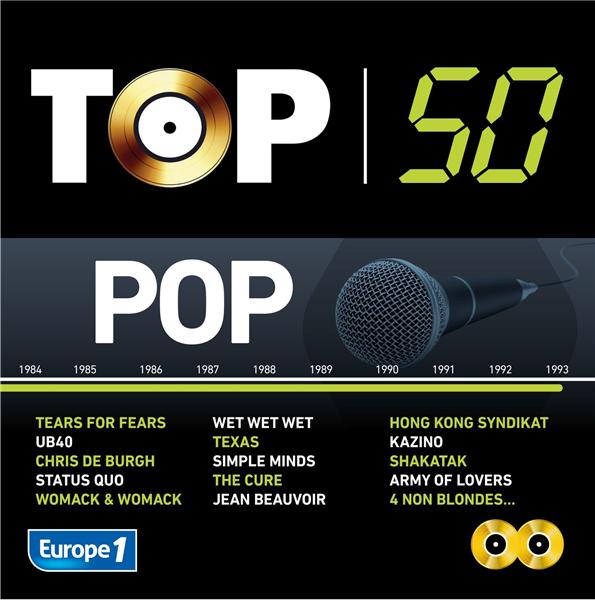 Top 50 pop - Front Cover