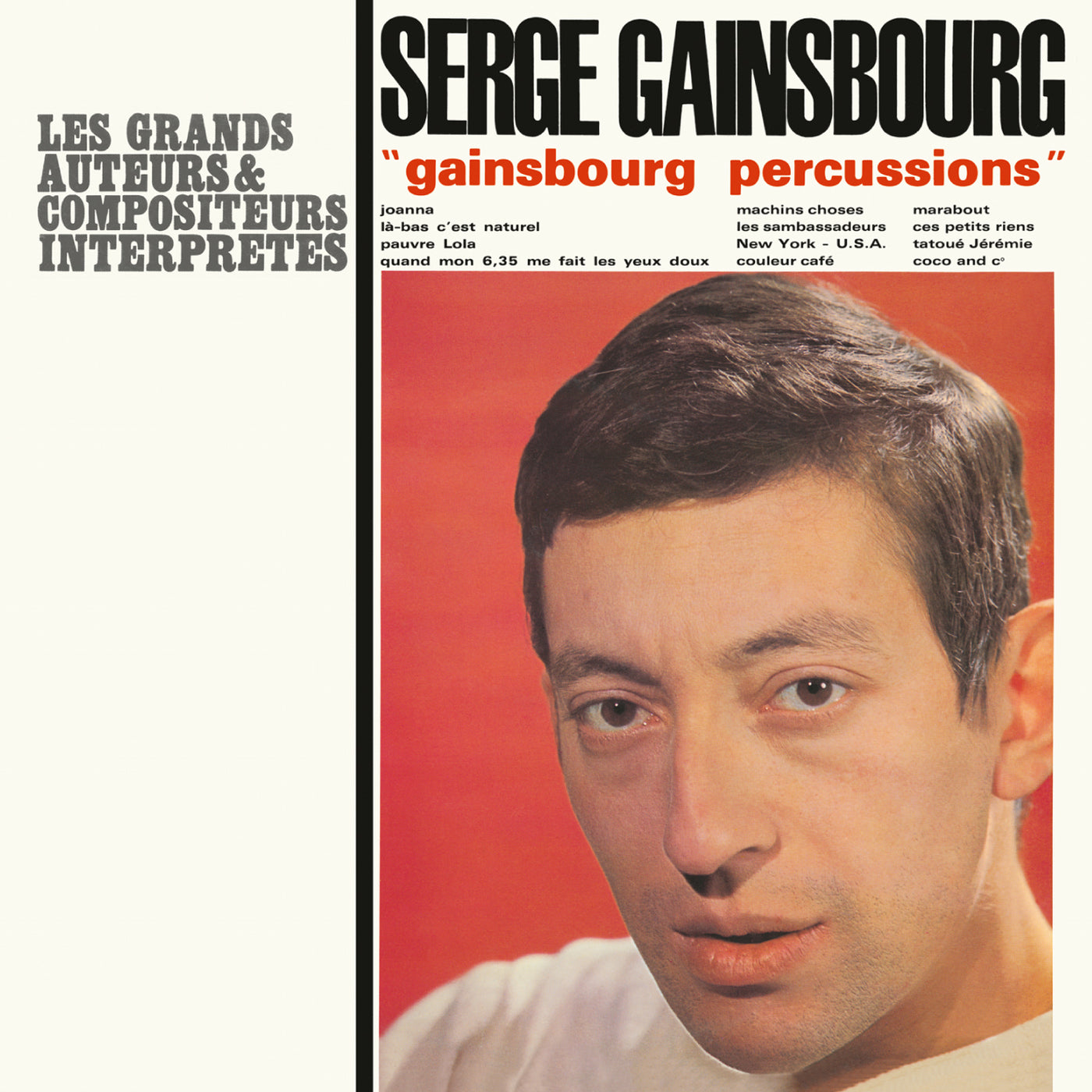 Gainsbourg percussions - Front Cover