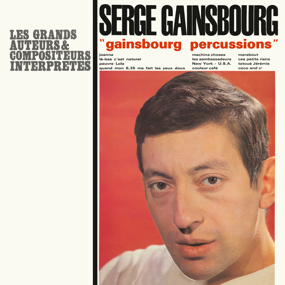 Gainsbourg percussions - Front Cover
