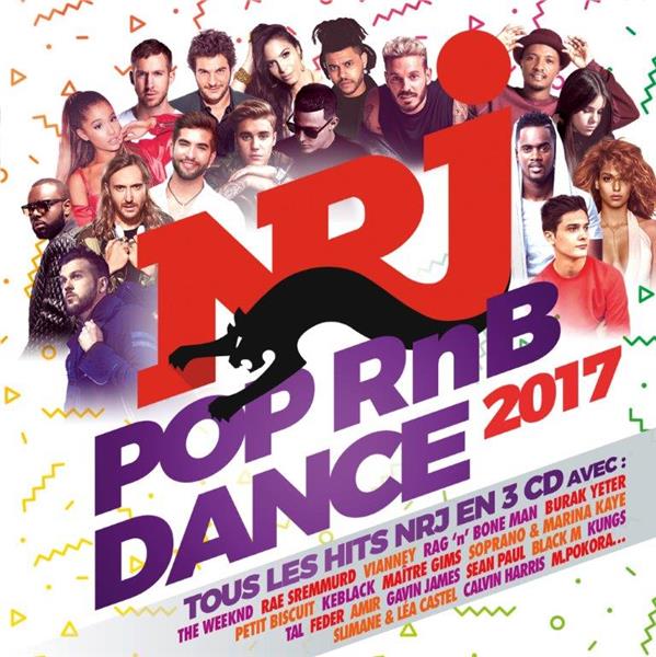 NRJ pop rnb dance 2017 - Front Cover