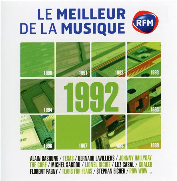 Le meilleur de la musique 1992 - Front Cover