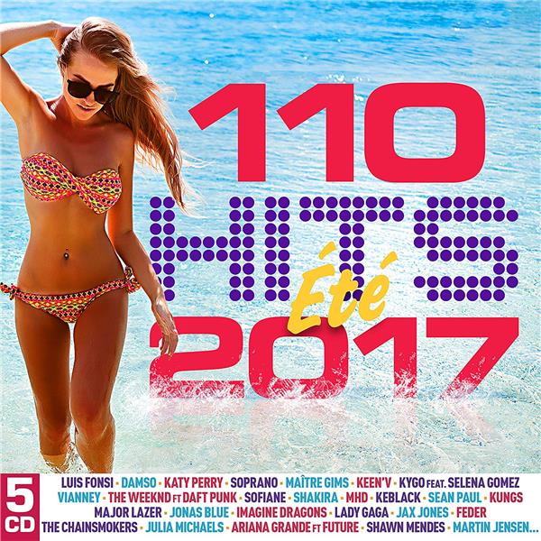 110 hits été 2017 - Front Cover
