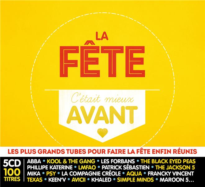 C'était mieux avant : fête - Front Cover