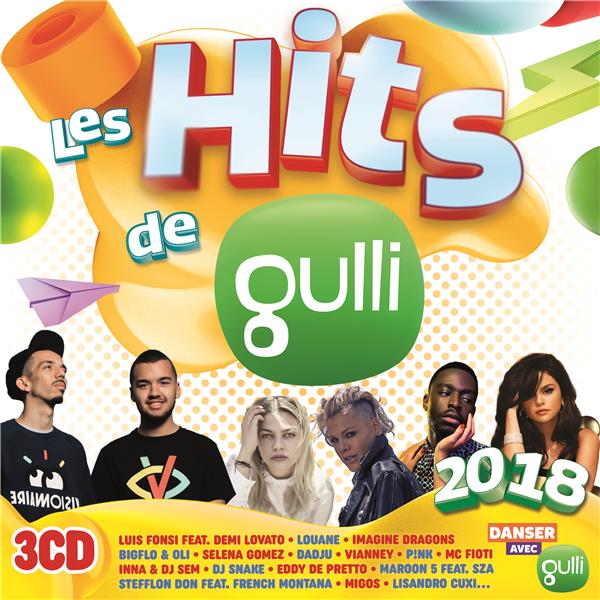 Les hits de Gulli 2018 - Front Cover