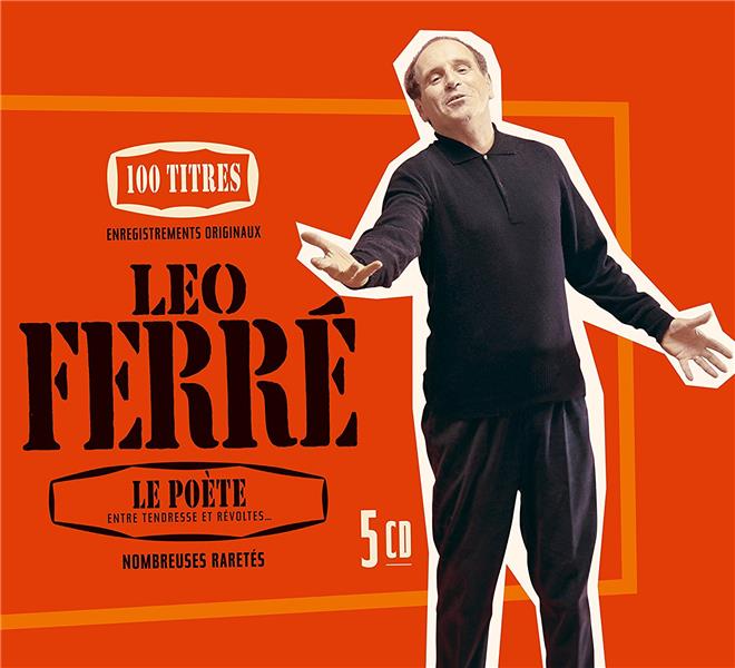 Coffret 100 titres de Léo Ferré - Front Cover