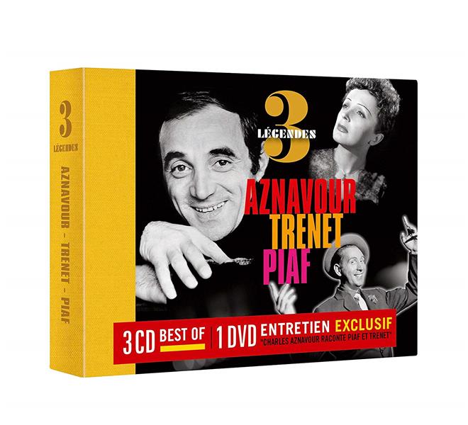 Charles Aznavour raconte ûdith Piaf et Charles Trenet - Front Cover