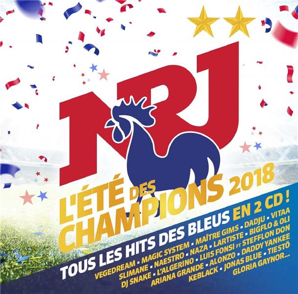 NRJ l'été des champions 2018 - Front Cover