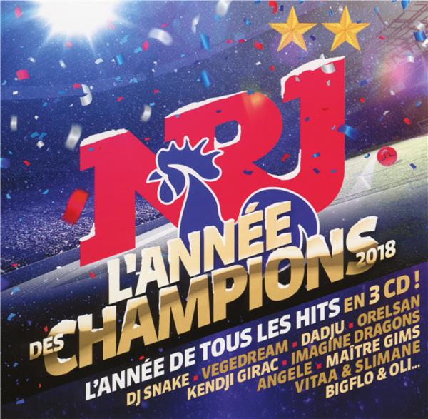 NRJ l'année des champions 2018 - Front Cover