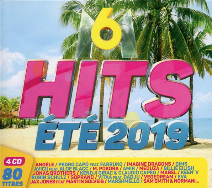 M6 hits été 2019 - Front Cover
