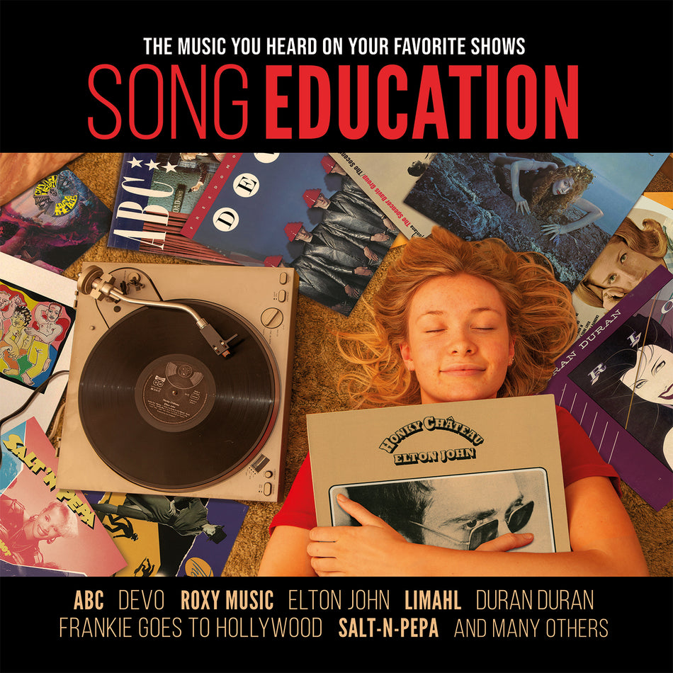 SONG EDUCATION/VINYLE ROUGE AUDIOPHILE 180GR/AVEC ROXY MUSIC/DURAN DURAN/ELTON JOHN/BILLY OCEAN - Front Cover
