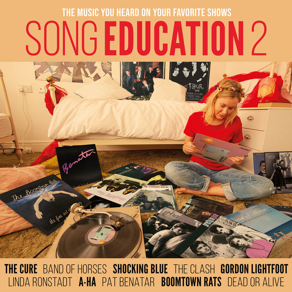 SONG EDUCATION 2/THE MUSIC YOU HEARD ON YOUR FAVORITE SHOWS//VINYLE JAUNE AUDIOPHILE 180GR - Front Cover