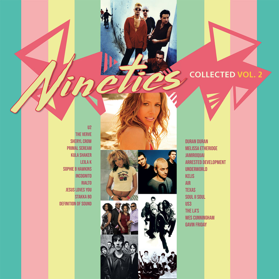 NINETIES COLLECTED VOL 2/VINYLE VIOLET AUDIOPHILE 180GR - Front Cover