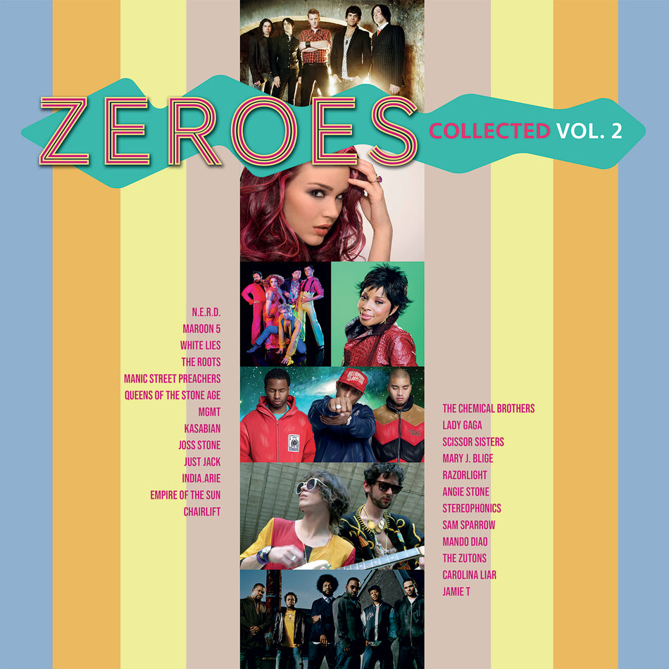 ZEROES COLLECTED VOL 2/VINYLE ROUGE AUDIOPHILE 180GR - Front Cover