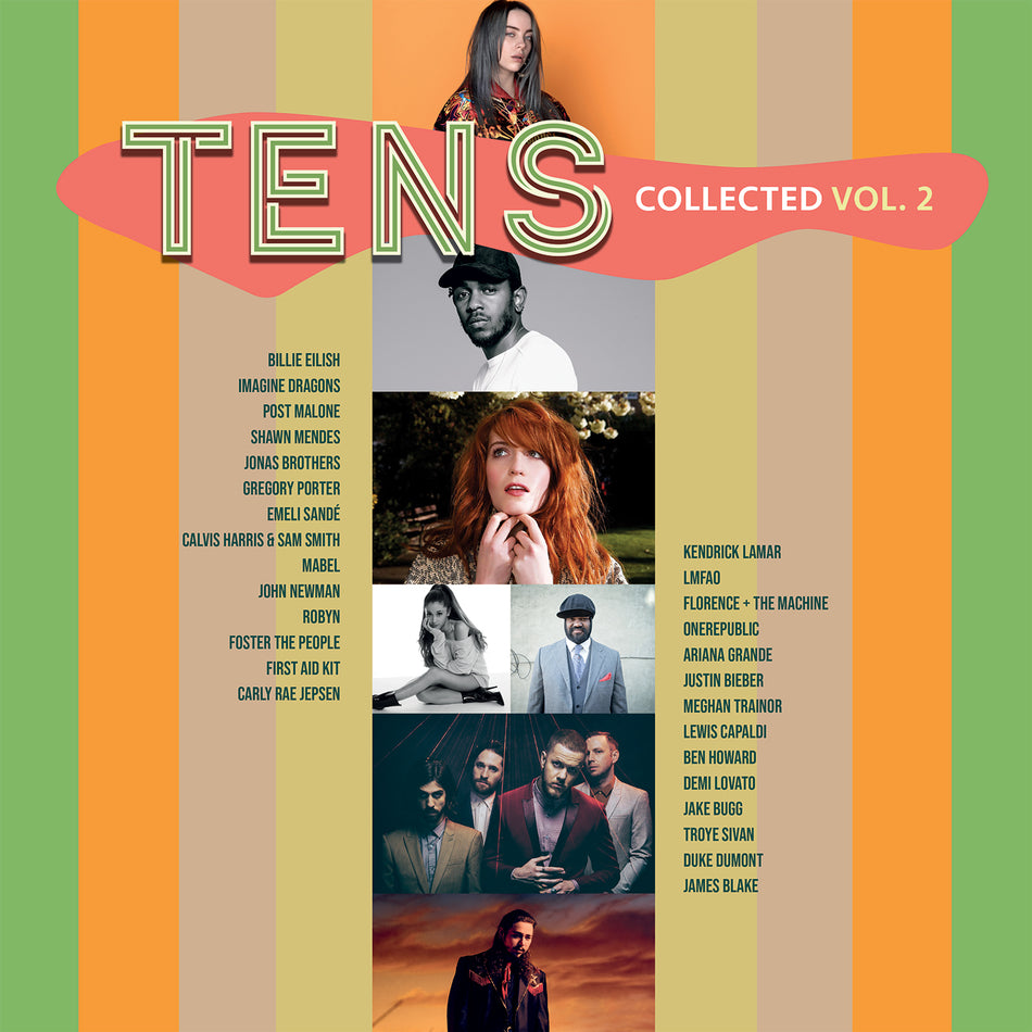 TENS COLLECTED VOL 2/VINYLE JAUNE AUDIOPHILE 180GR - Front Cover
