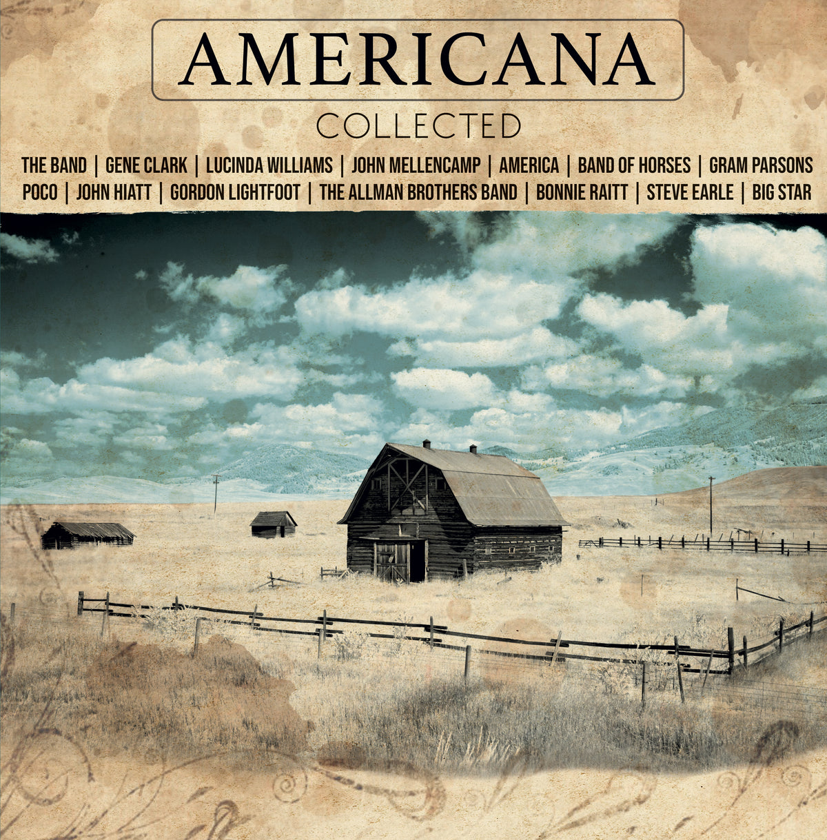 AMERICANA COLLECTED/VINYLE ROUGE AUDIOPHILE 180GR - Front Cover