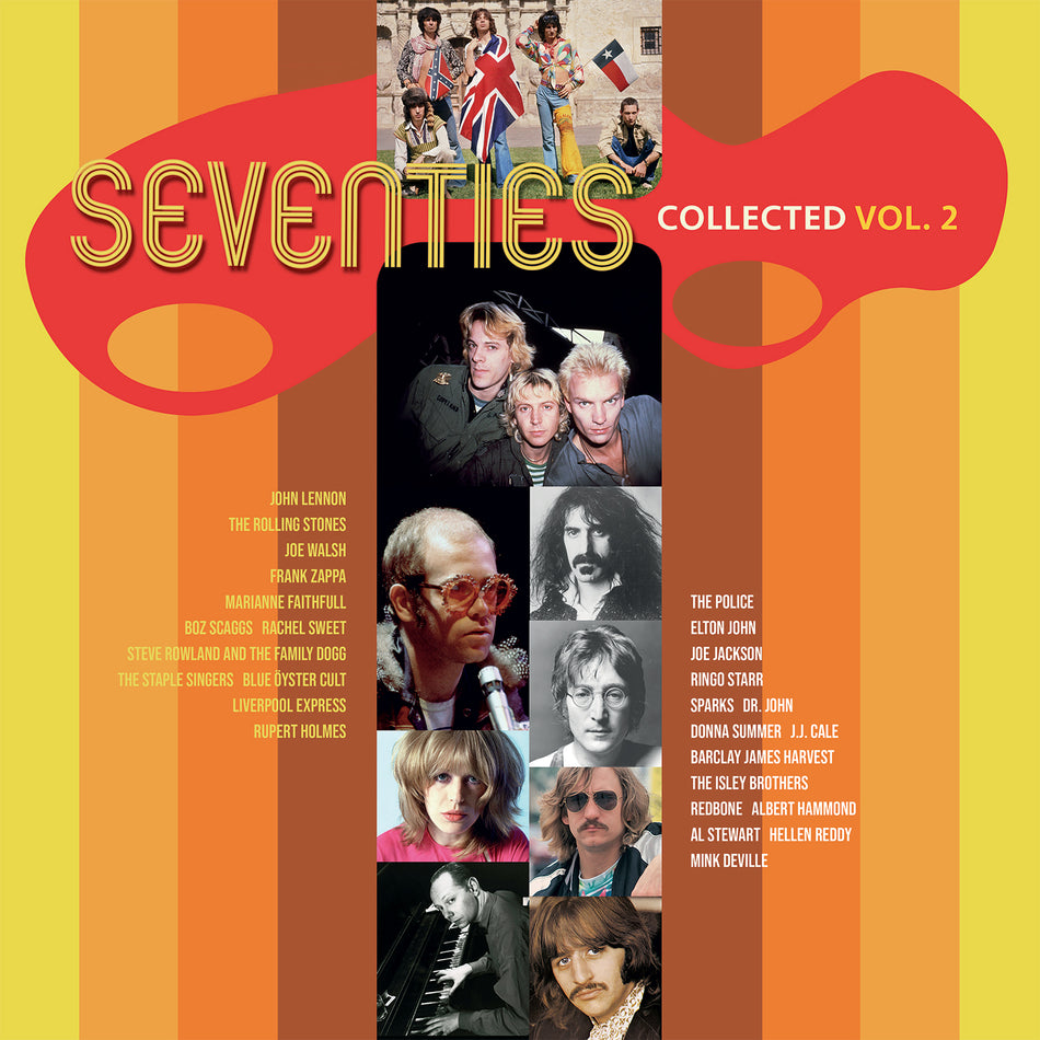 SEVENTIES COLLECTED VOL 2/VINYLE VERT CLAIR AUDIOPHILE 180GR/INSERT - Front Cover