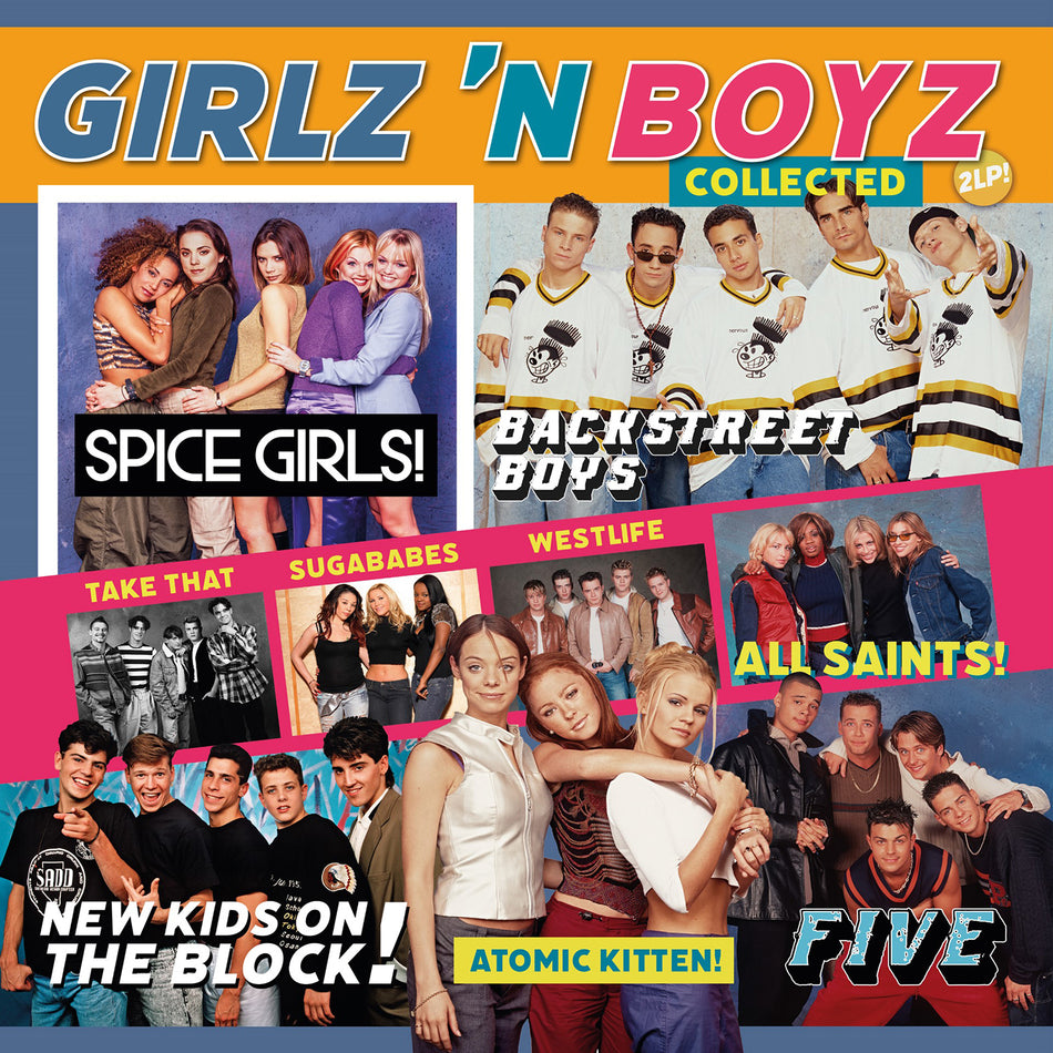 GIRLZ N BOYZ COLLECTED/LP 1 BLEU/LP 2 ROSE/AUDIOPHILE 180GR - Front Cover