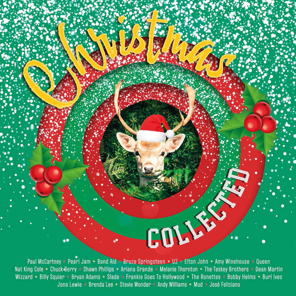 CHRISTMAS COLLECTED/LP1 VERT TRANSLUCIDE/LP2 ROUGE TRANSLUCIDE - Front Cover
