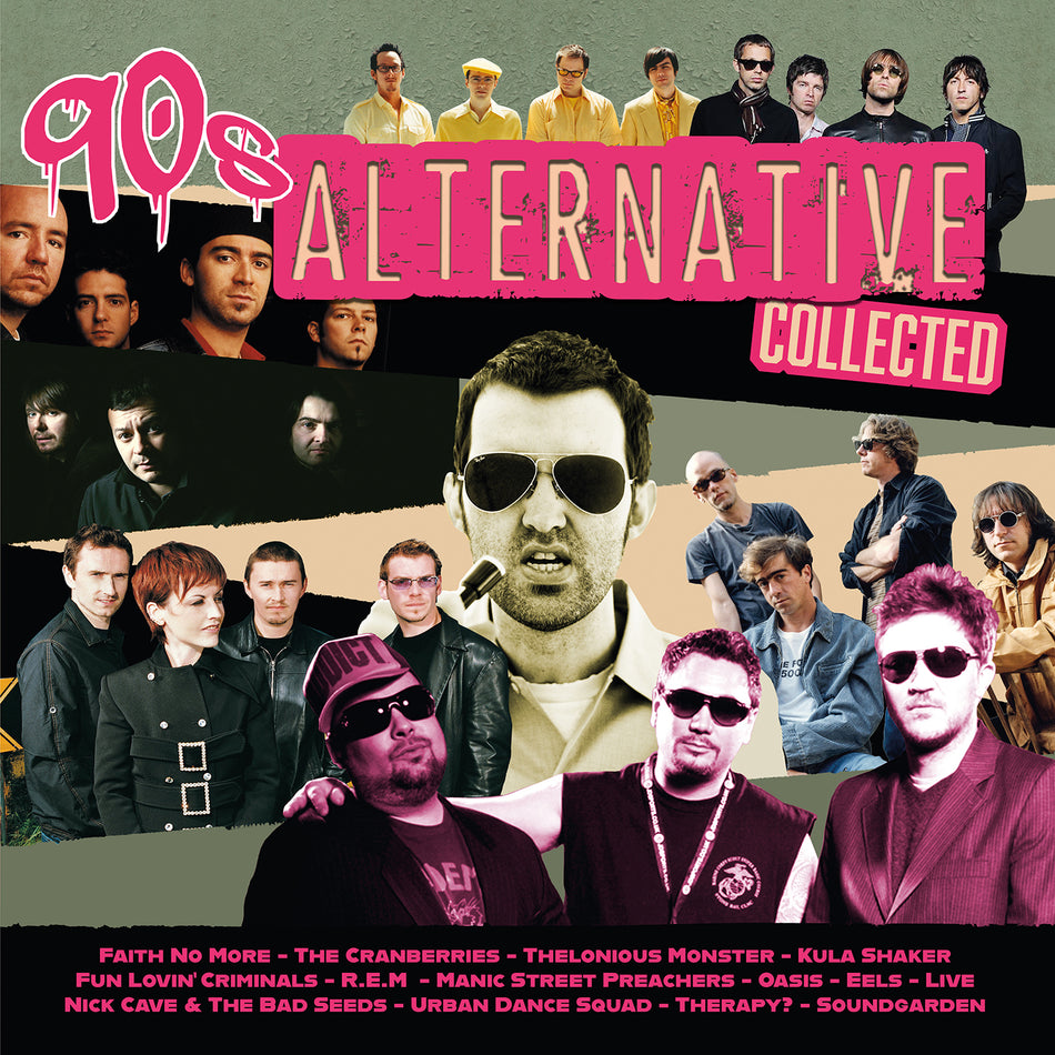 90 S ALTERNATIVE COLLECTED/VINYLE MAGENTA AUDIOPHILE 180GR - Front Cover