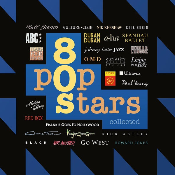 80's Pop Stars Collected - Front Cover