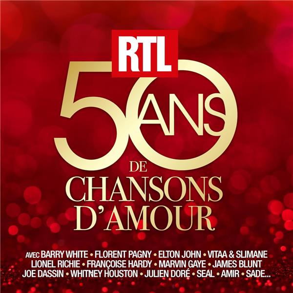RTL 50 ans de chansons d'amour - Front Cover