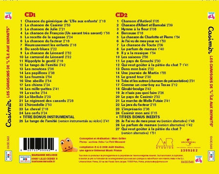 Les chansons de l'Ile Aux Enfants - Front Cover