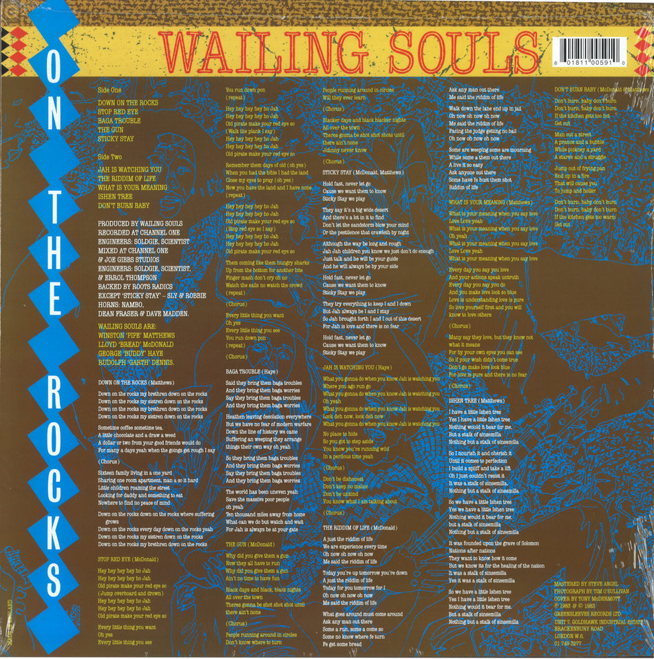 ON THE ROCKS - Back Cover