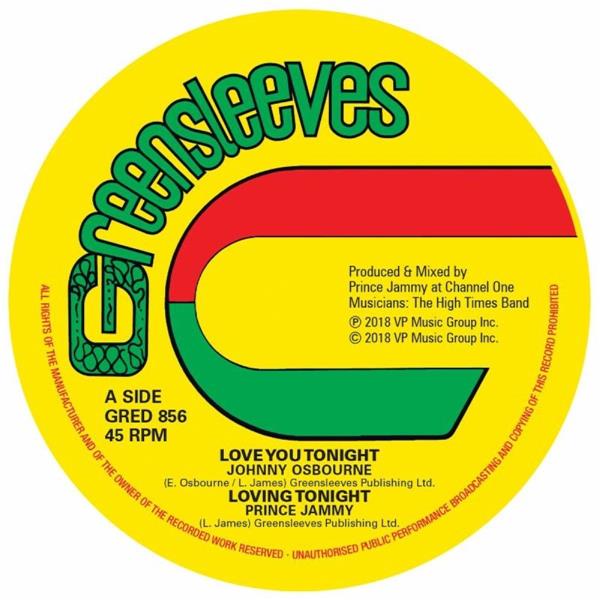 Love You Tonight - Front Cover