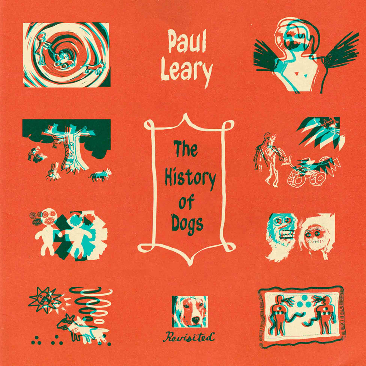 The History Of Dogs, Revisited - Vinyle Couleur Bière - Front Cover