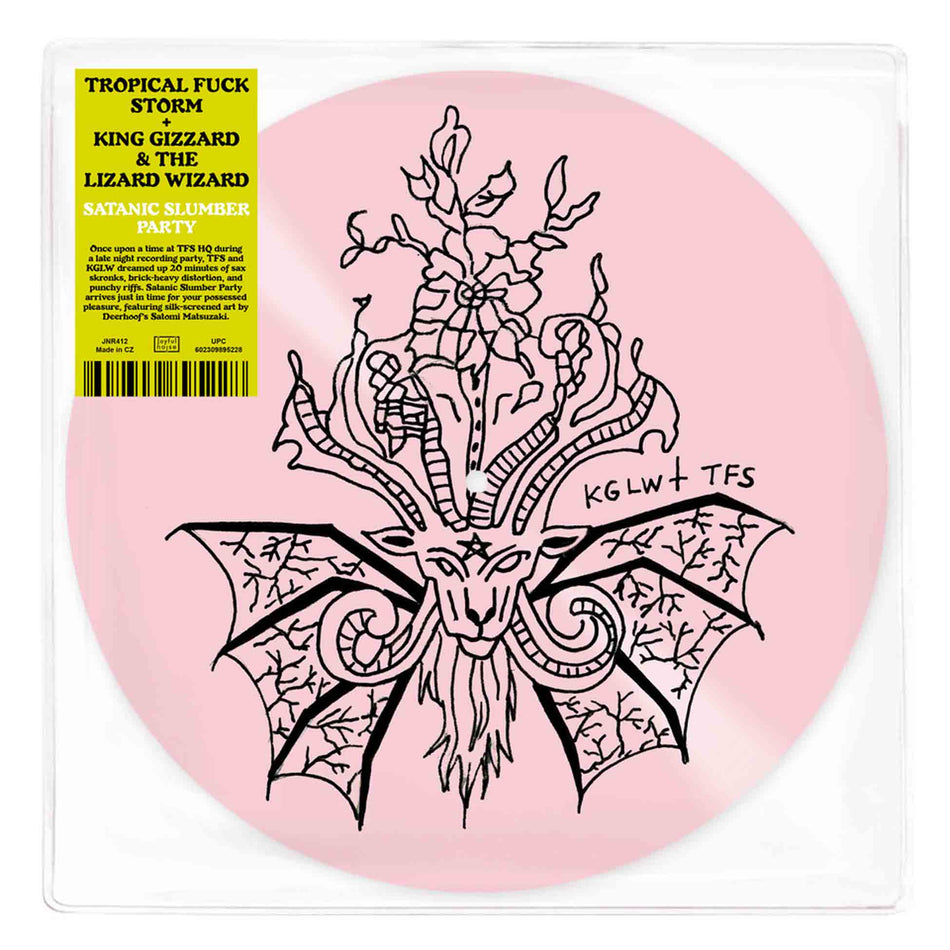 Satanic Slumber Party - Vinyle Rose Sérigraphié - Front Cover