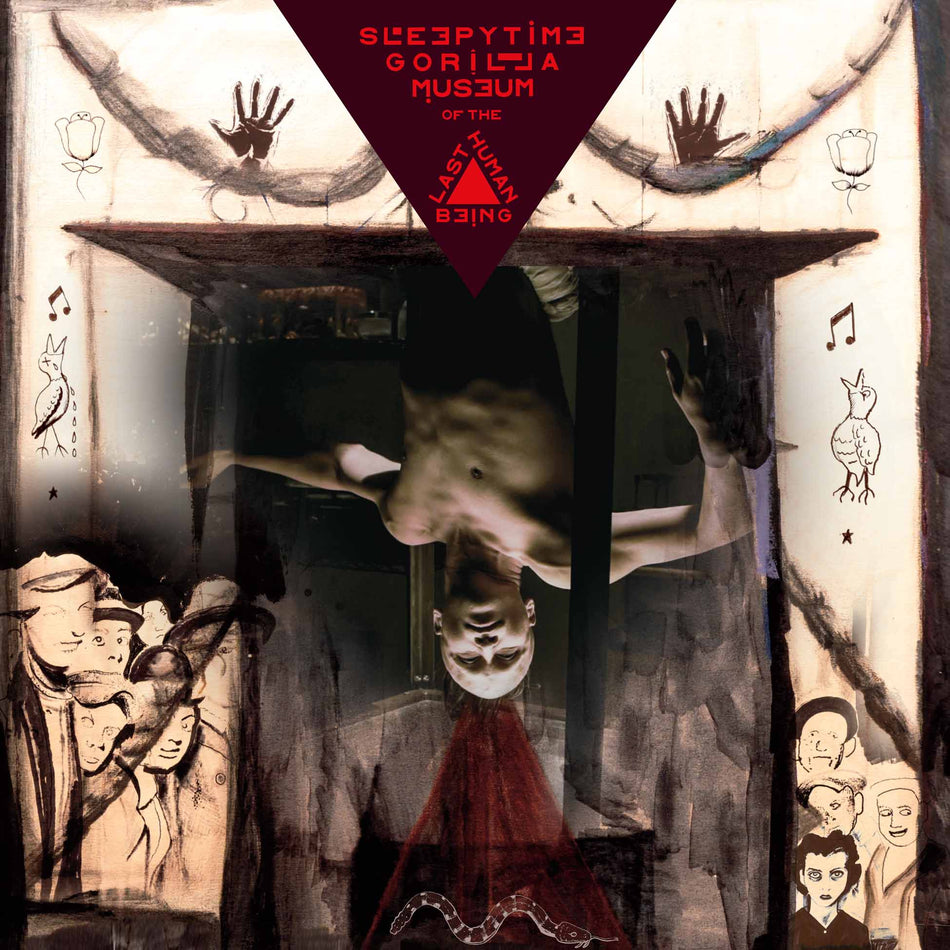 Of The Last Human Being - Double Vinyle Rouge Sang - Front Cover