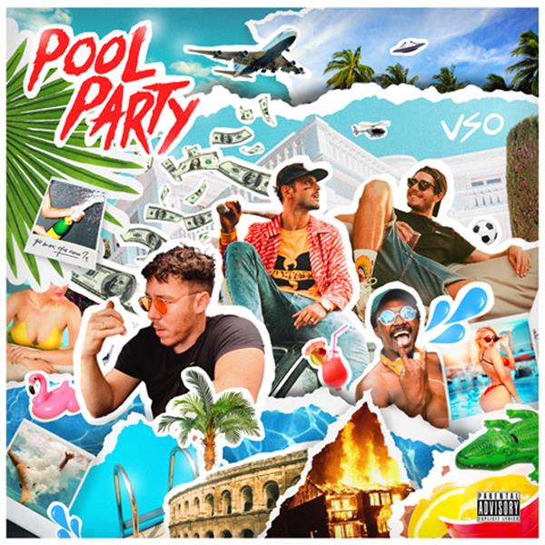 Pool party - Front Cover