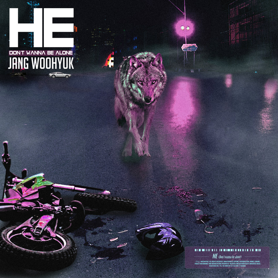 HE(Don't wanna be alone) - Front Cover