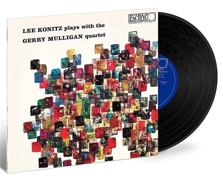 Lee Konitz Plays With The Gerry Mulligan Quartet - Front Cover