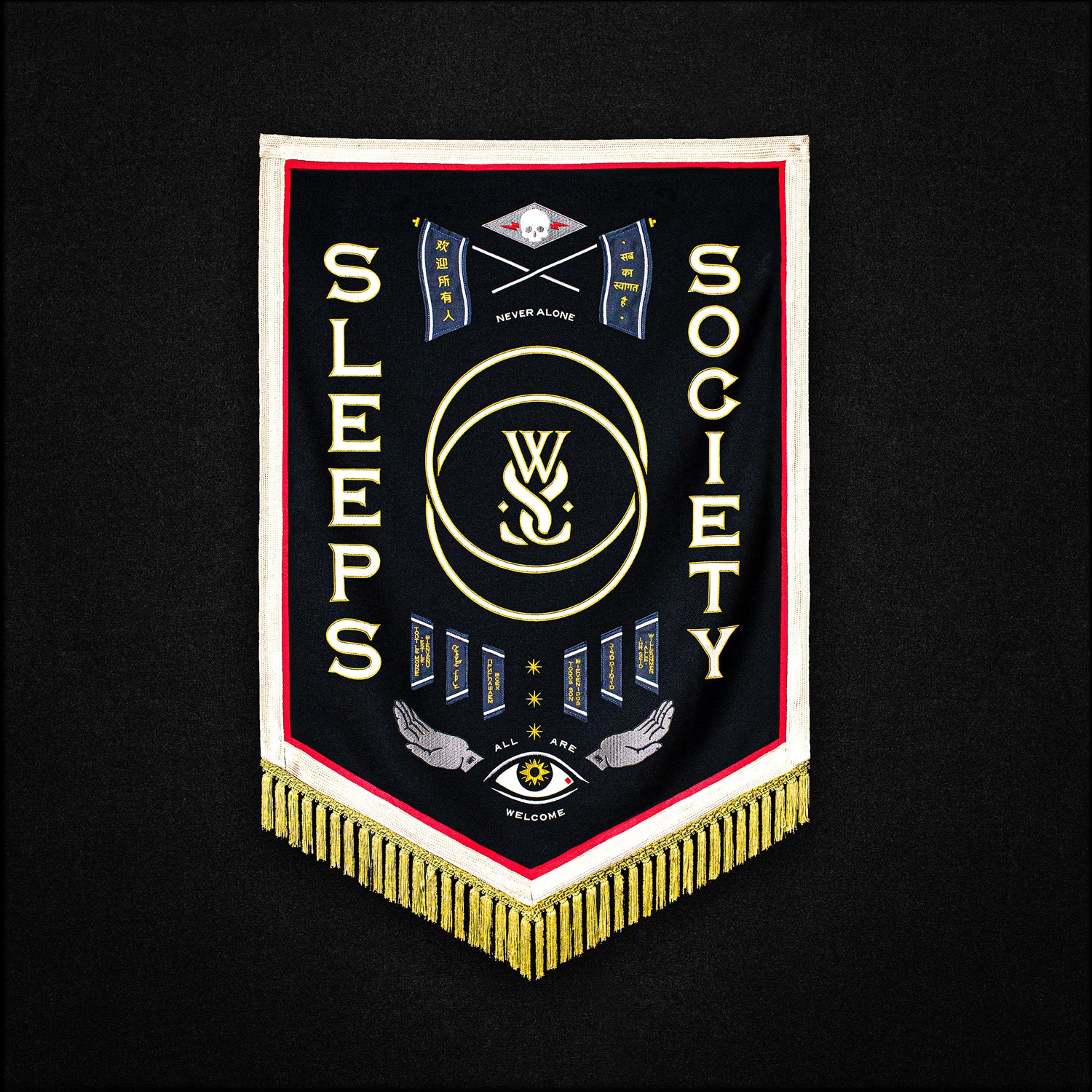 SLEEPS SOCIETY - Front Cover