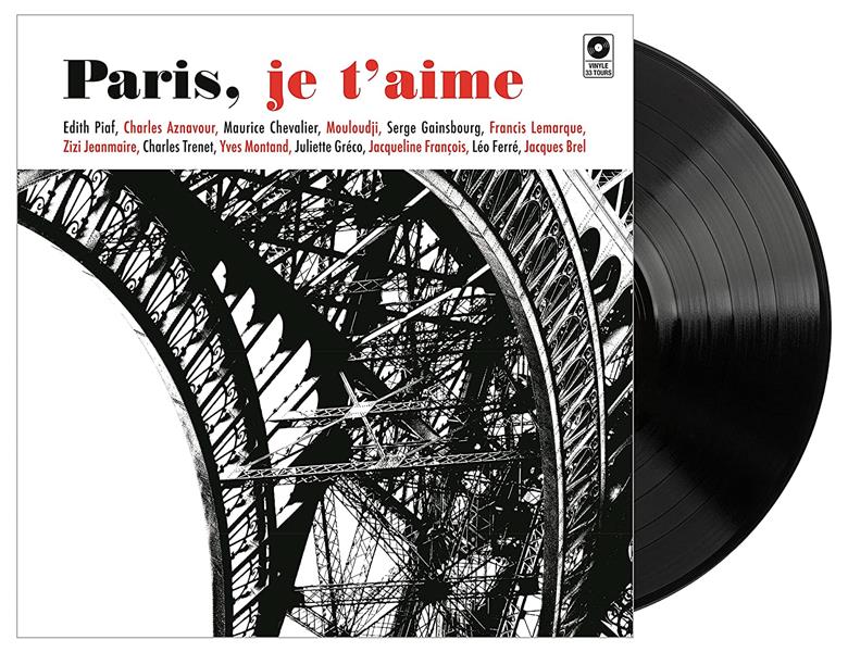 Paris, je t'aime - Front Cover