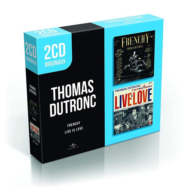2CD originaux : Frenchy - Live is Love - Front Cover