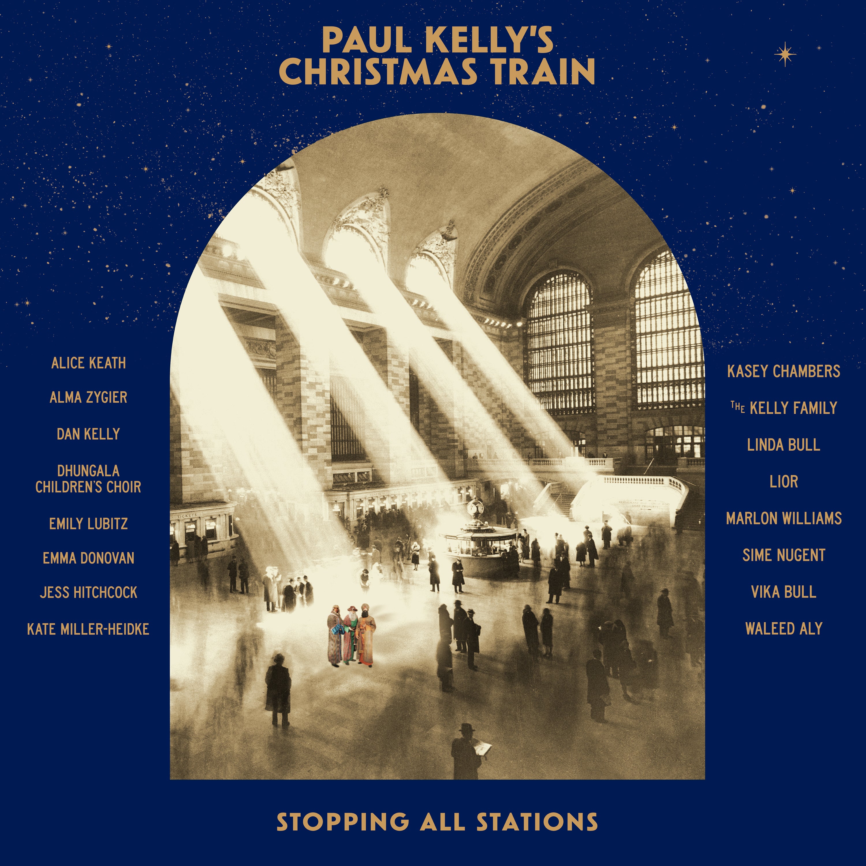 PAUL KELLY S CHRISTMAS TRAIN - Front Cover
